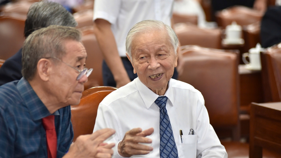 Ông Phạm Chánh Trực, nguyên Phó Bí thư Thường trực Thành ủy TP.HCM (ảnh: Q.H)
