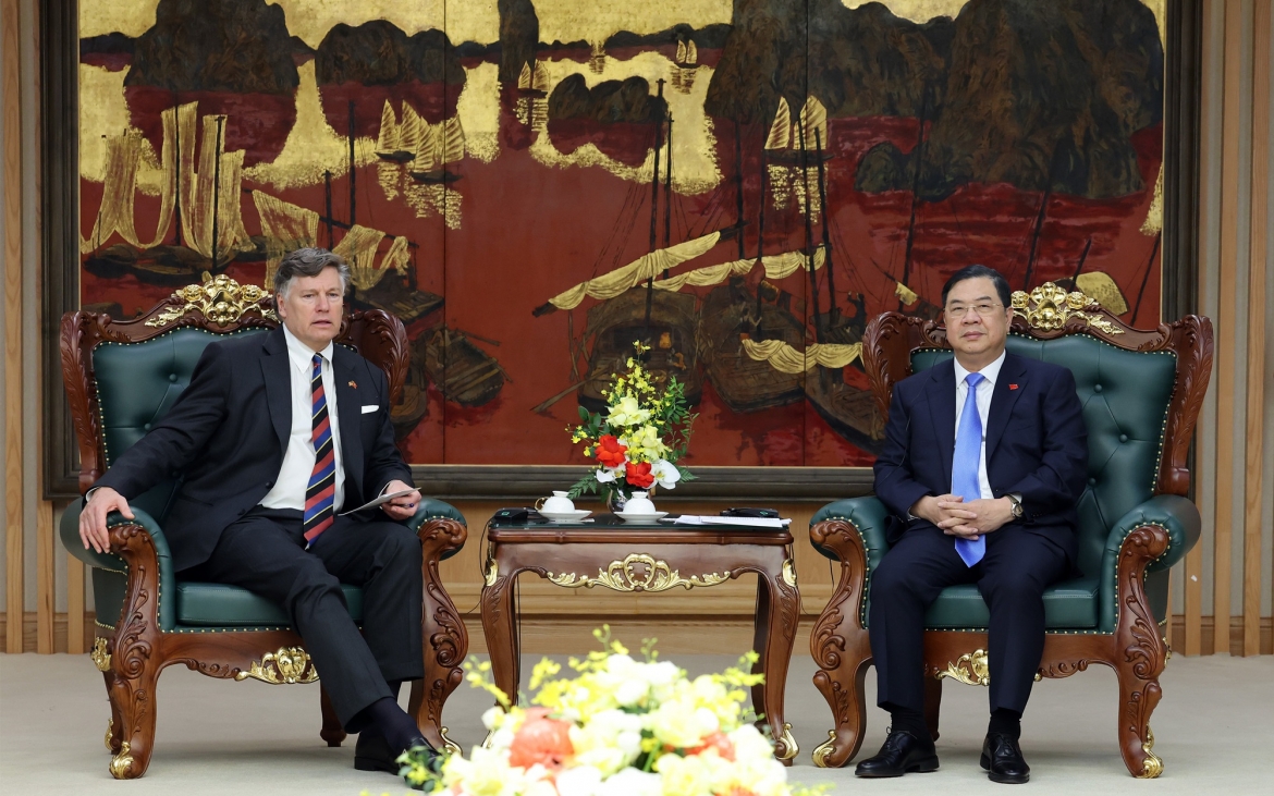 Phó Thủ tướng Thường trực nhấn mạnh Việt Nam coi Hoa Kỳ là một trong những đối tác quan trọng hàng đầu, mong muốn đưa quan hệ hai nước ngày càng sâu rộng và thực chất hơn nữa. (Ảnh: VGP/PN)