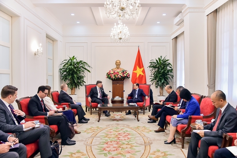 Cuộc gặp diễn ra trong bối cảnh quan hệ Việt Nam - Hoa Kỳ tiếp tục duy trì đà phát triển tích cực trên nhiều lĩnh vực.