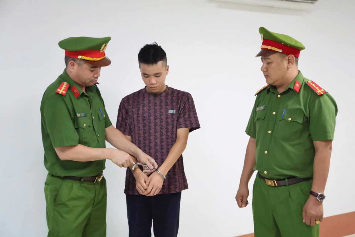 Cơ quan CSĐT Công an tỉnh Phú Thọ đã khởi tố vụ án, khởi tố bị can, tạm giam Trần Đức Anh. Ảnh: Công an Phú Thọ