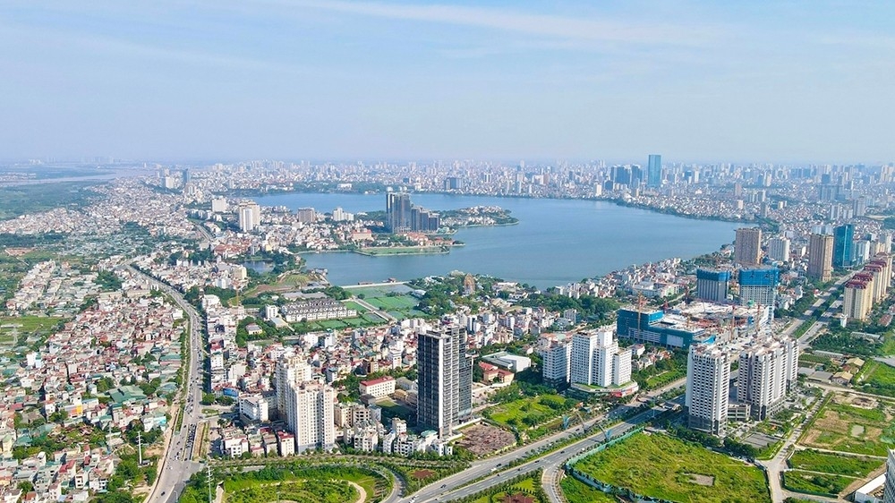 Quy hoạch tổng thể Thủ đô tầm nhìn 100 năm sau khi được Thành ủy, HĐND thành phố, Hội đồng thẩm định cùng các bộ, ngành thống nhất thông qua trong quý I/2026. (Ảnh minh họa: KT)