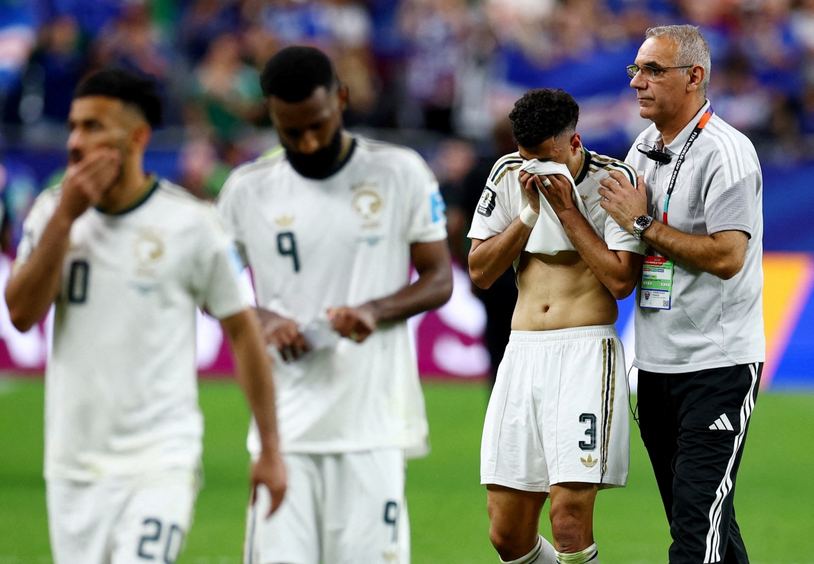 ĐT Saudi Arabia có màn trình diễn nhạt nhòa ở World Cup 2026. (Ảnh: Reuters). 