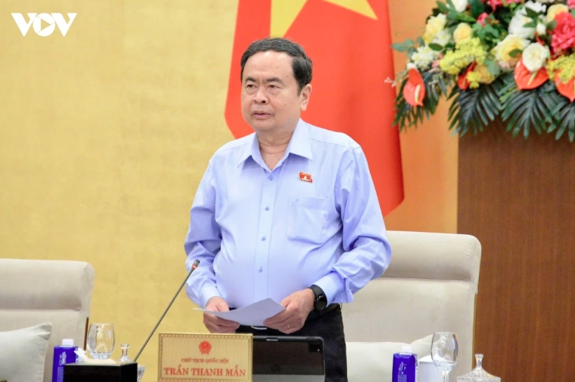 Chủ tịch Quốc hội Trần Thanh Mẫn tiếp tục đề nghị quán triệt chuyển đổi số phải đi vào thực chất, thiết thực, tránh hình thức, phong trào