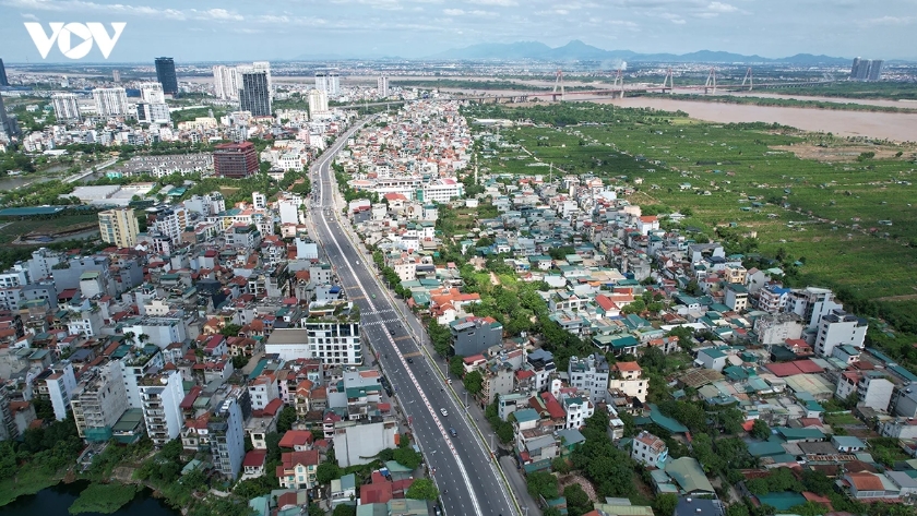 Một góc Hà Nội nhìn từ trên cao