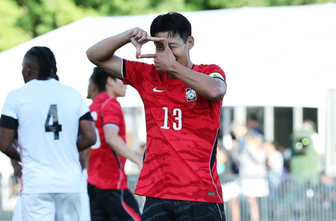 Son Heung Min vẫn là cầu thủ quan trọng của ĐT Hàn Quốc. (Ảnh: KFA). 