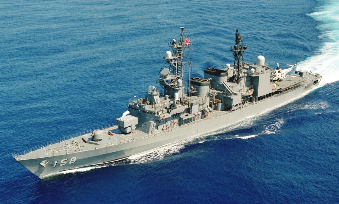 Tàu khu trục đa dụng Umigiri lớp Asagiri của Nhật Bản. Ảnh: JMSDF