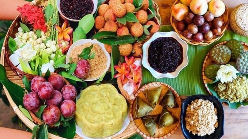 Mâm cúng Tết Đoan ngọ