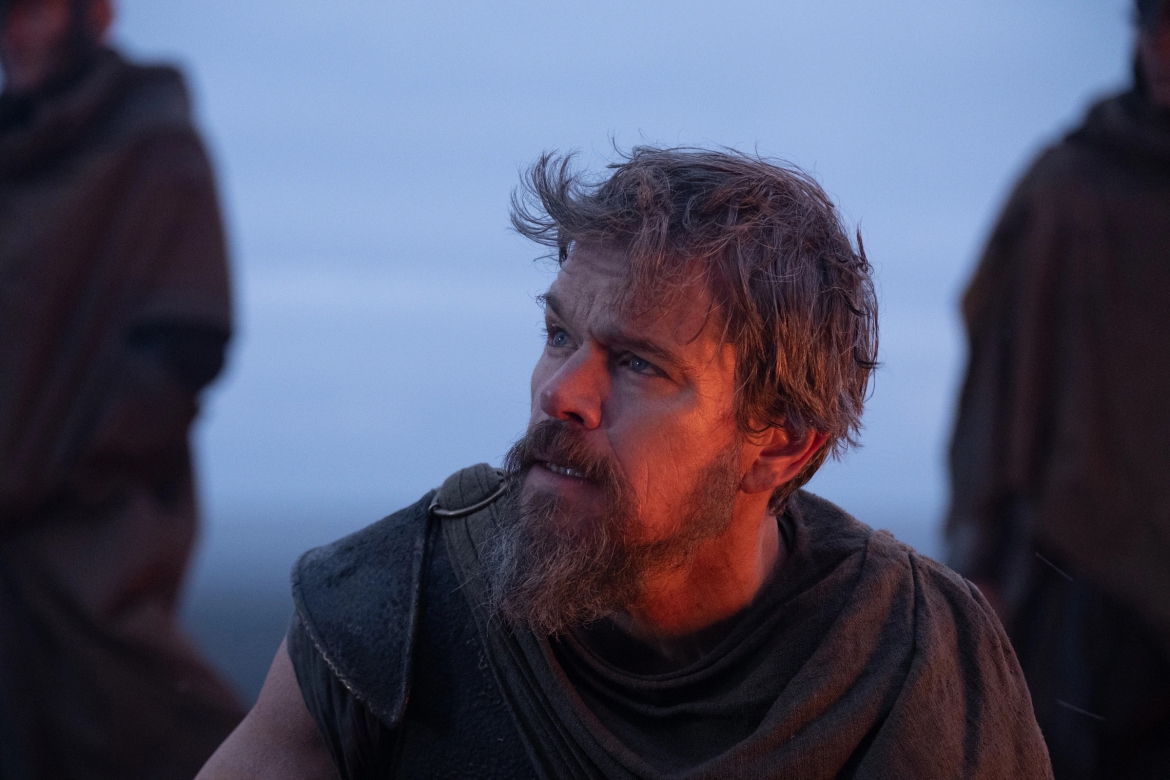 Để hóa thân thành Odysseus, Matt Damon giảm xuống còn khoảng 76 kg và duy trì chế độ tập luyện, ăn uống nghiêm ngặt trong nhiều tháng. (Ảnh: Universal Pictures)