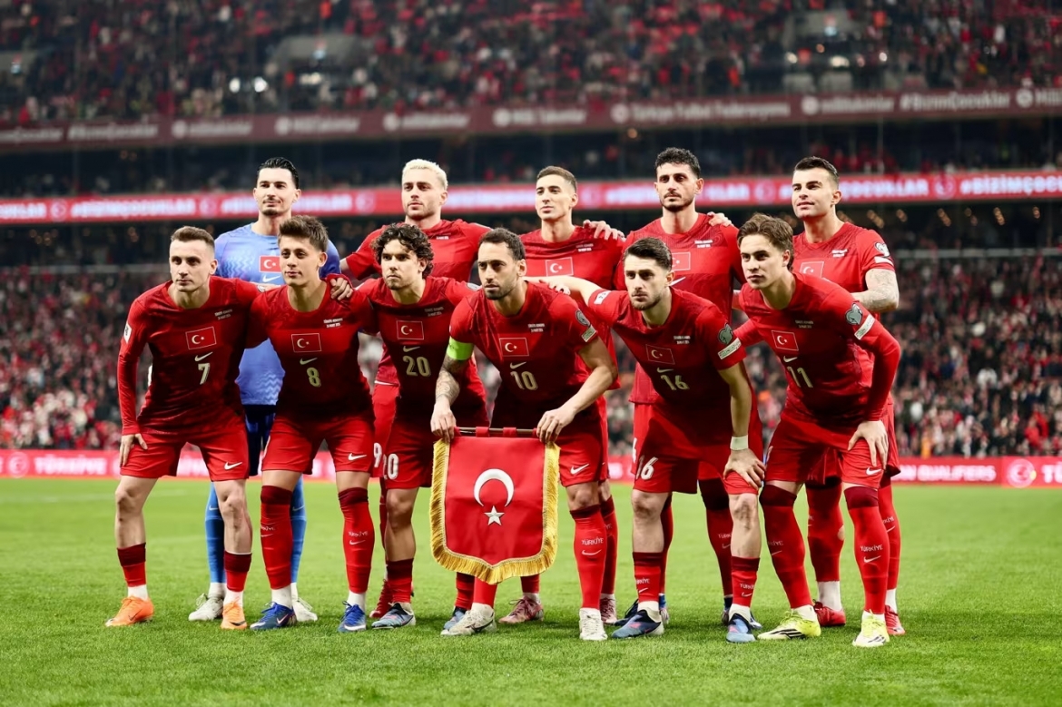ĐT Thổ Nhĩ Kỳ. (Ảnh: UEFA). 
