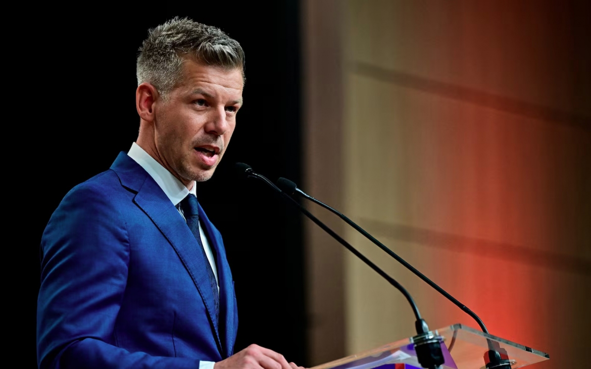 Thủ tướng Hungary Peter Magyar. Ảnh: Reuters.