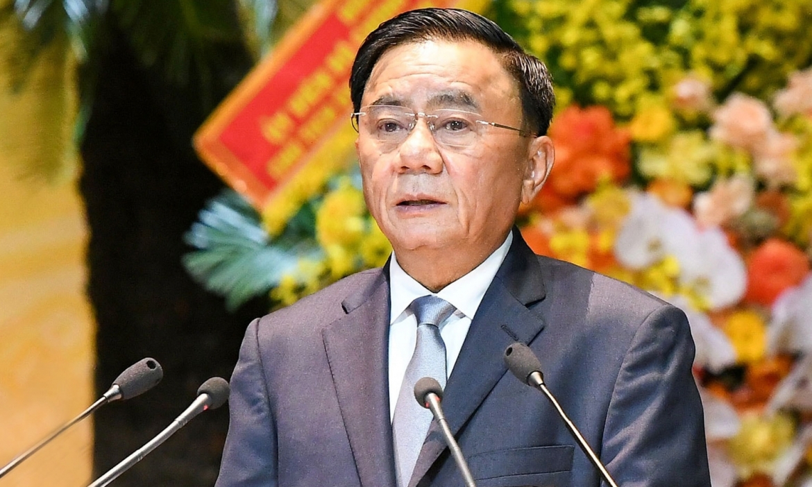 Thường trực Ban Bí thư Trần Cẩm Tú phát biểu chỉ đạo Đại hội. (Ảnh: Lâm Hiển)