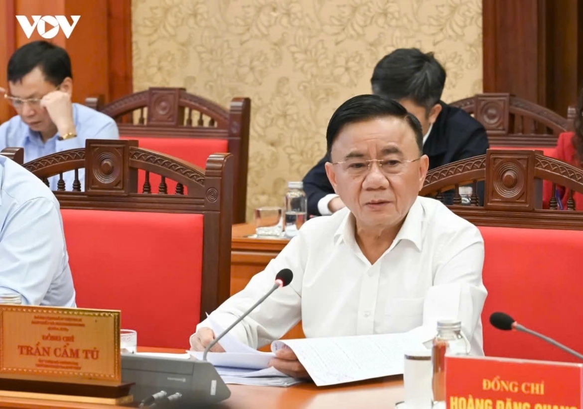 Thường trực Ban Bí thư Trần Cẩm Tú.