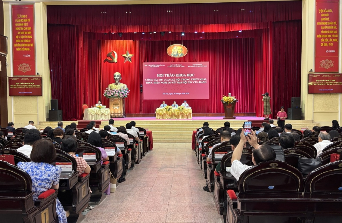 Toàn cảnh hội thảo