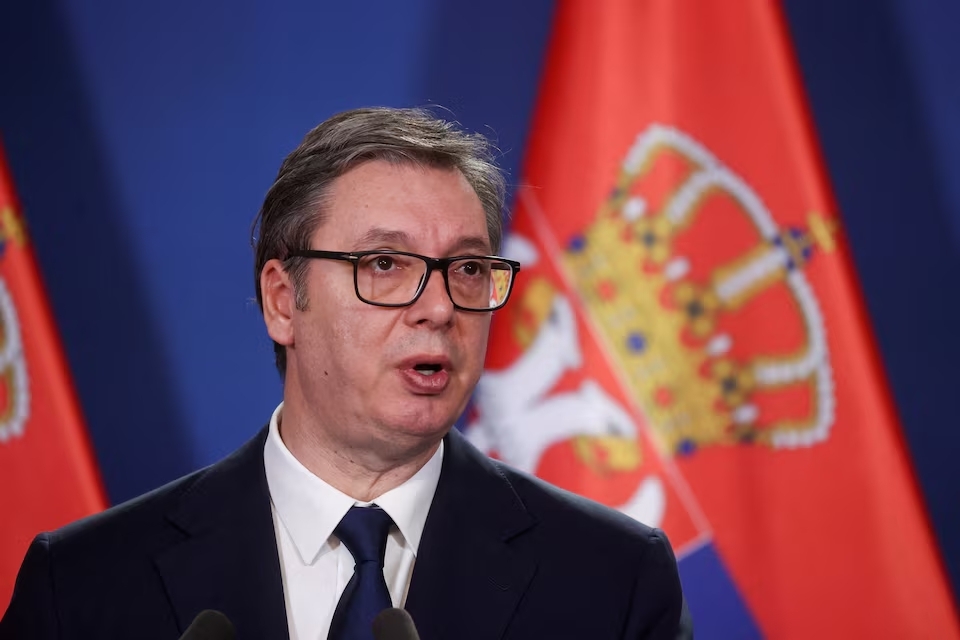 Tổng thống Serbia Aleksandar Vučić (Ảnh: Reuters)