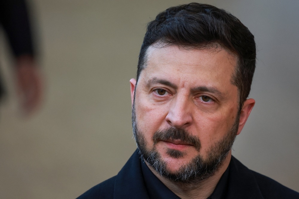 Tổng thống Zelensky Ukraine gia nhập EU là bảo đảm tốt nhất cho tương lai châu Âu. Ảnh: Reuters