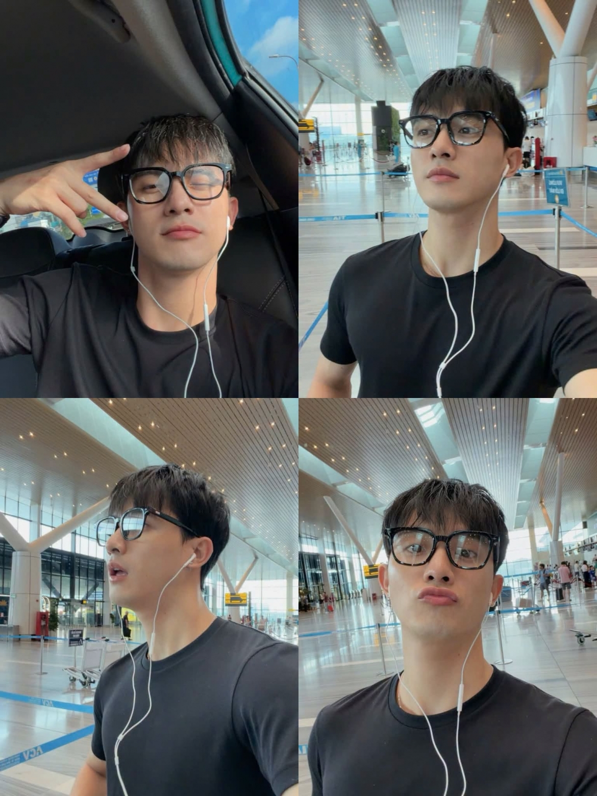 Trần Ngọc Vàng check-in cùng lời nhắn ngắn gọn nhưng đầy cảm xúc: "Hà Nộiiiii ơi."