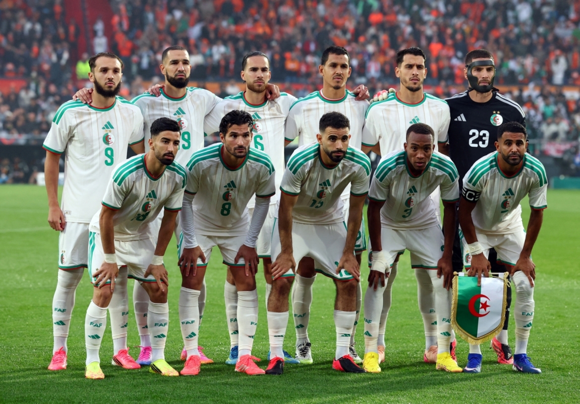 Algeria thu về hàng loạt kết quả tích cực ở các trận giao hữu trước giải khi thắng Bolivia 4-0 và vượt qua Hà Lan với tỉ số 1-0. (Ảnh: Reuters)