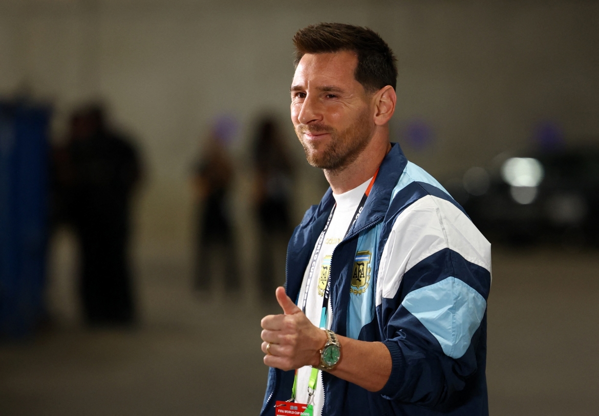Niềm cảm hứng bất tận Messi cùng các đồng đội đã có mặt ở sân Dallas (Ảnh: Reuters)