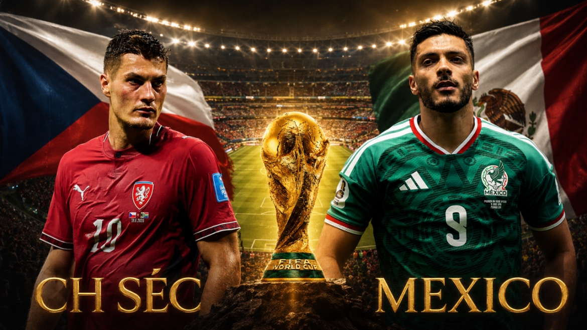 CH Séc vs Mexico so tài ở lượt trận cuối bảng A World Cup 2026