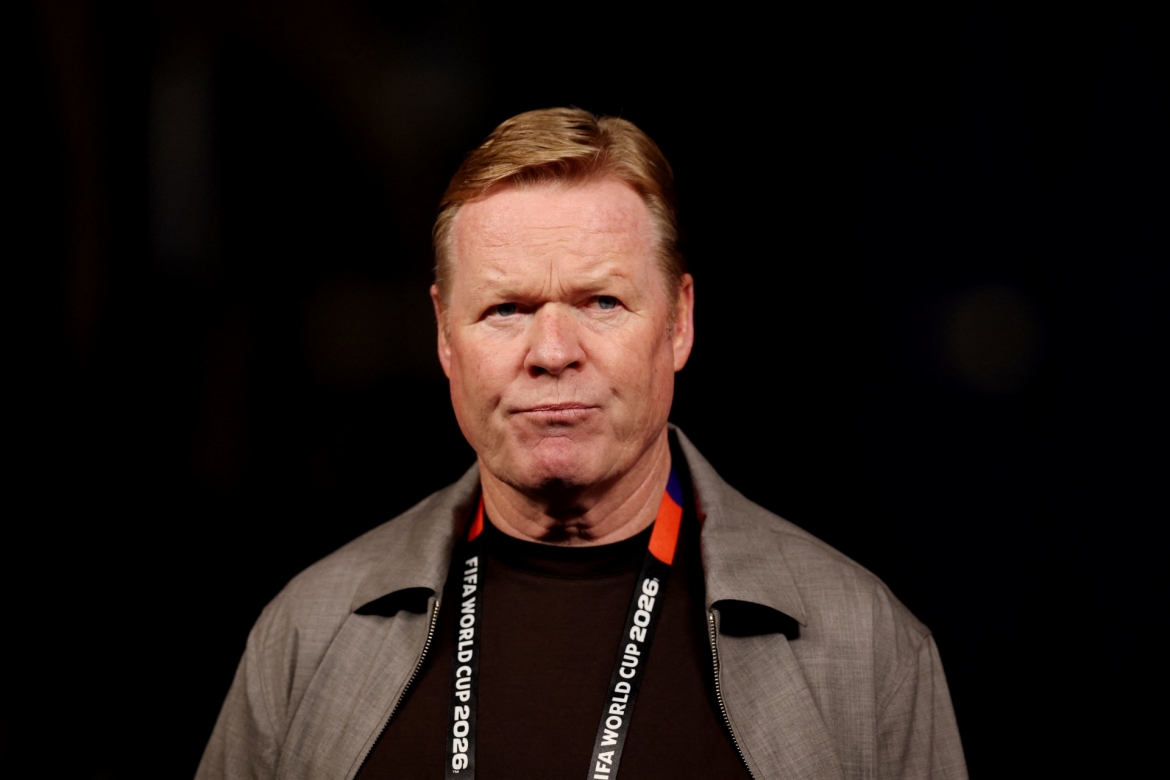 HLV Ronald Koeman và các học trò cũng đã tới sân Houston (Ảnh: Reuters)
