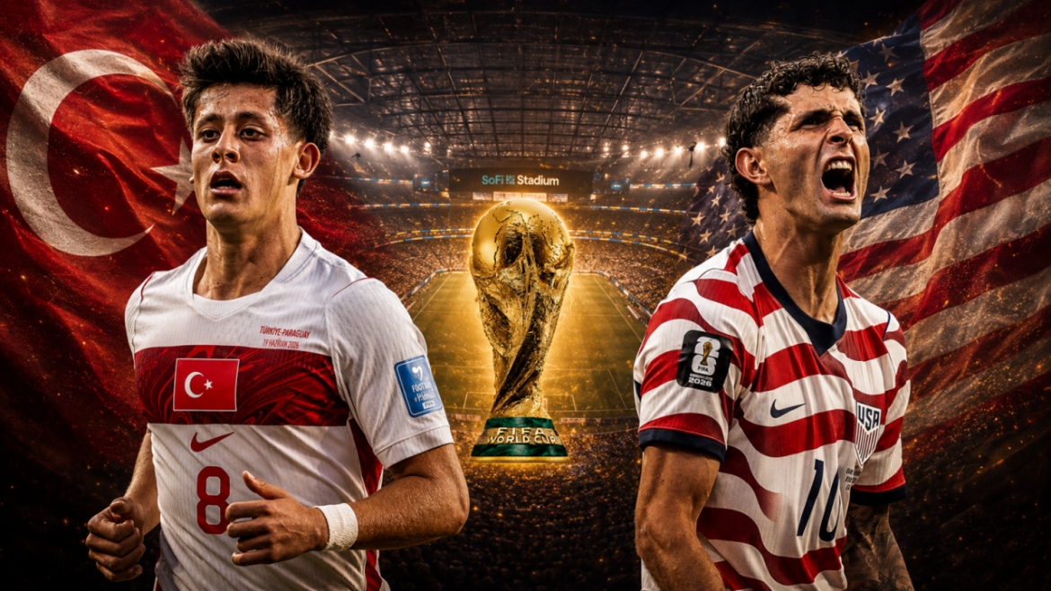 Thổ Nhĩ Kỳ vs Mỹ đối đầu ở lượt trận cuối bảng D World Cup 2026