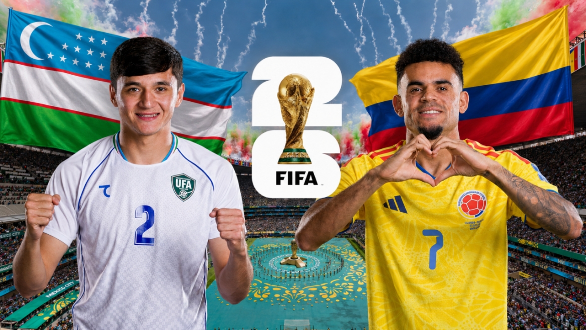 Uzbekistan vs Colombia so tài ở lượt trận thứ nhất bảng K World Cup 2026