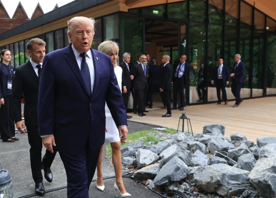 Tổng thống Trump. Ảnh: AP
