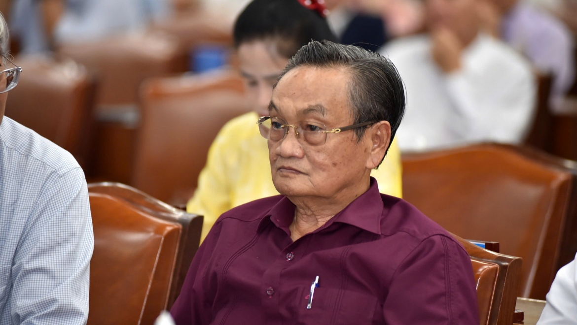 TS Trần Du Lịch, nguyên Viện trưởng Viện Kinh tế TP.HCM (ảnh: Q.H)