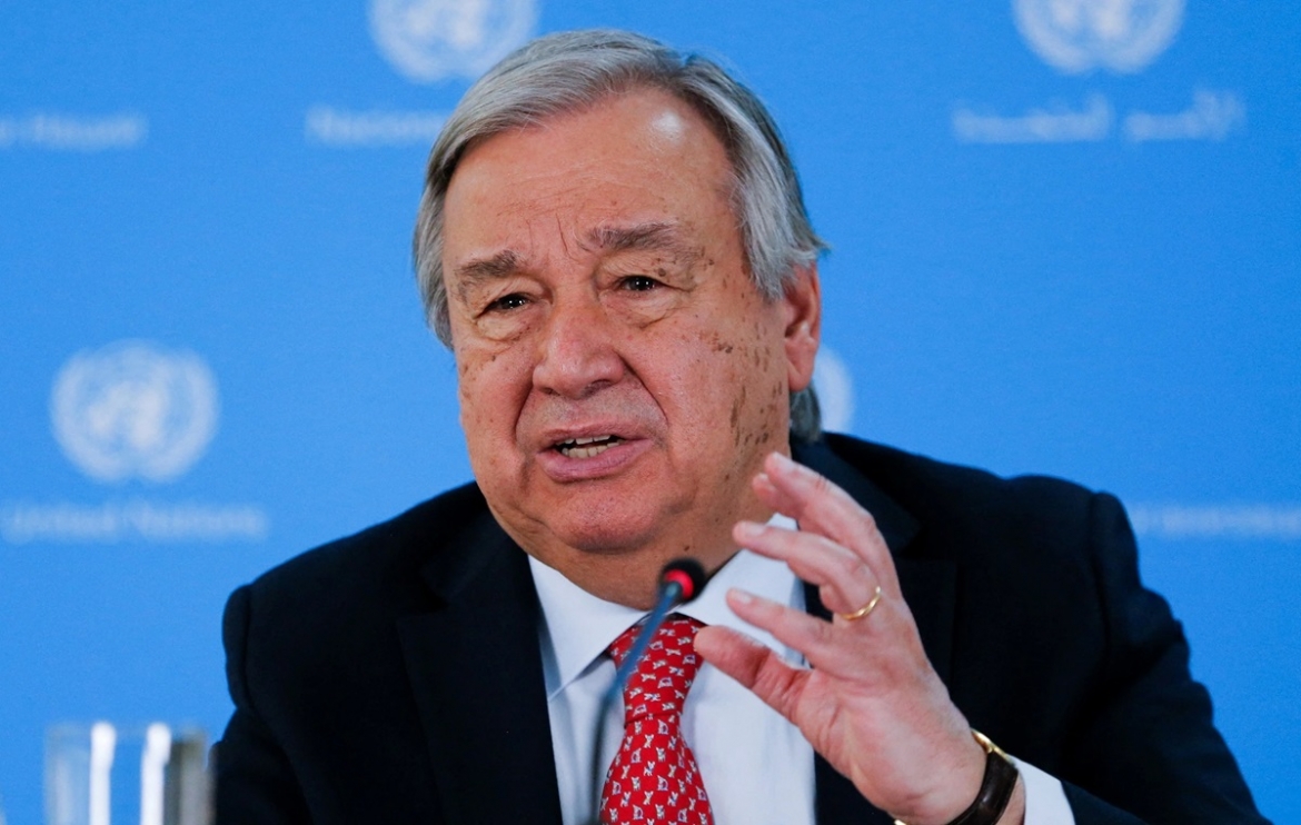 Tổng thư ký Liên Hợp Quốc Antonio Guterres (Ảnh: Reuters)