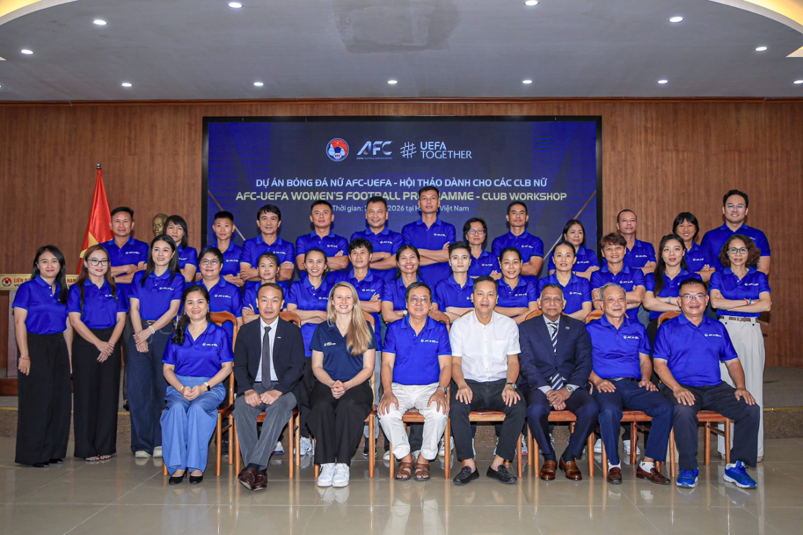 Hội thảo góp phần phát triển bóng đá nữ Việt Nam (Ảnh: VFF)