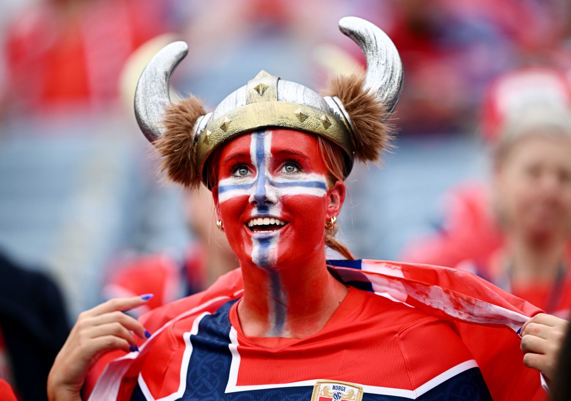 Màn tái hiện những chiến binh Viking của Na Uy. (Ảnh: Reuters)