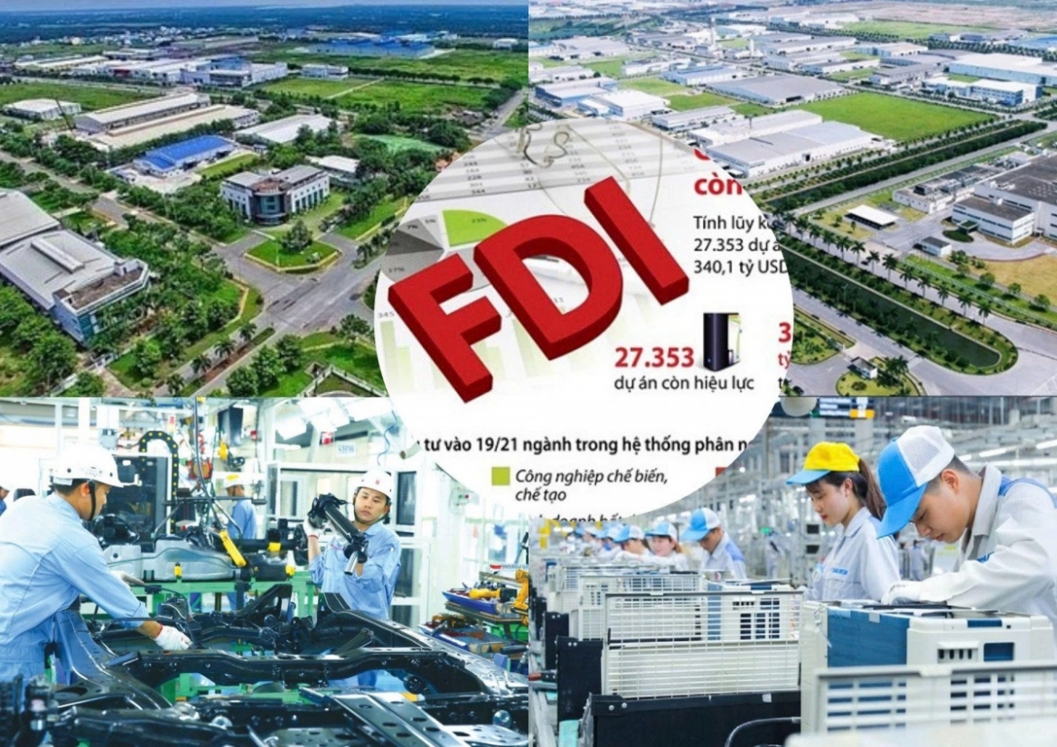 Vốn ngoại chảy mạnh vào Việt Nam, FDI 5 tháng tăng gần 35% (Ảnh minh họa: KT)