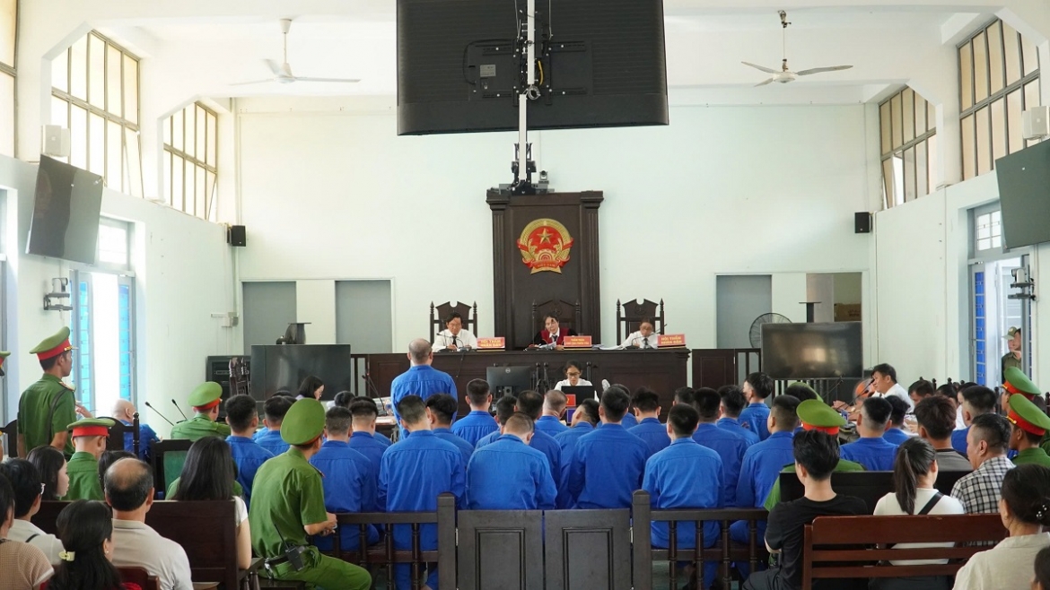 Phiên toà diễn ra từ ngày 25/5-27/5