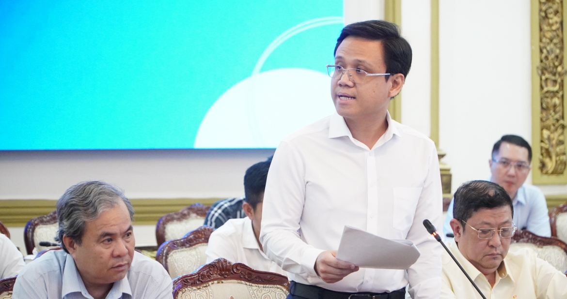 Ông Nguyễn Thế Duy, Phó Tổng Giám đốc Tập đoàn Becamex (ảnh: L.V)