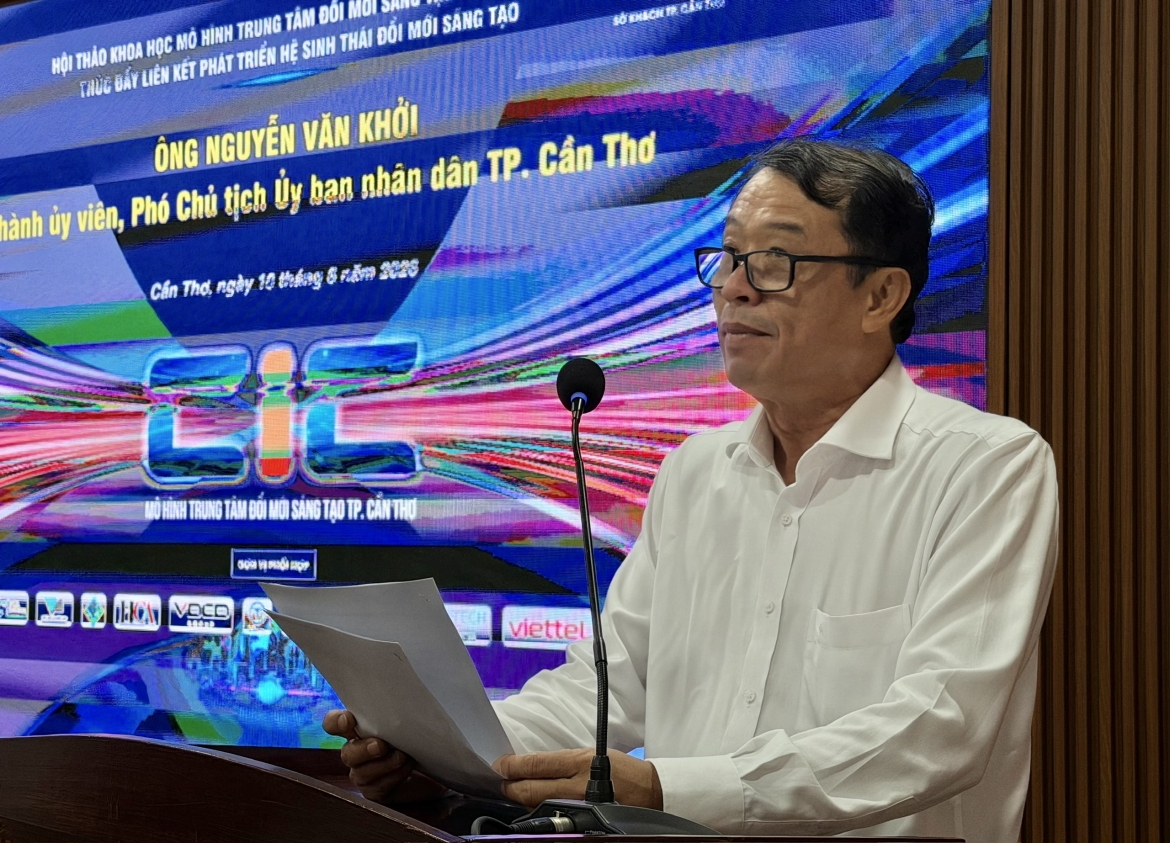 Phó Chủ tịch UBND thành phố Cần Thơ Nguyễn Văn Khởi.
