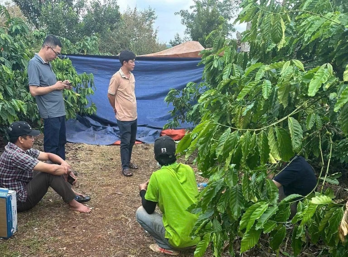 Hiện trường nơi xảy ra vụ án.