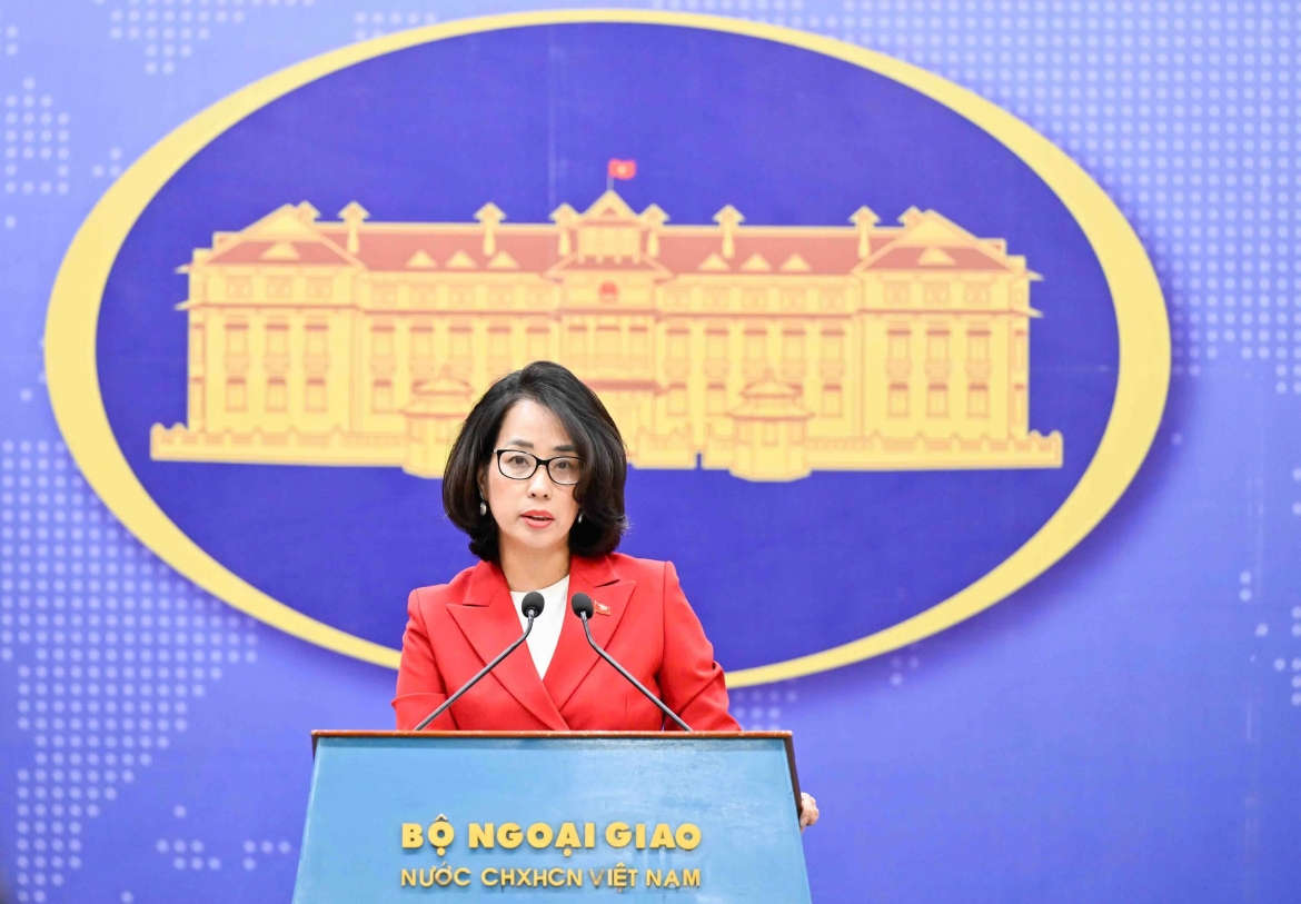 Người phát ngôn Bộ Ngoại giao Phạm Thu Hằng
