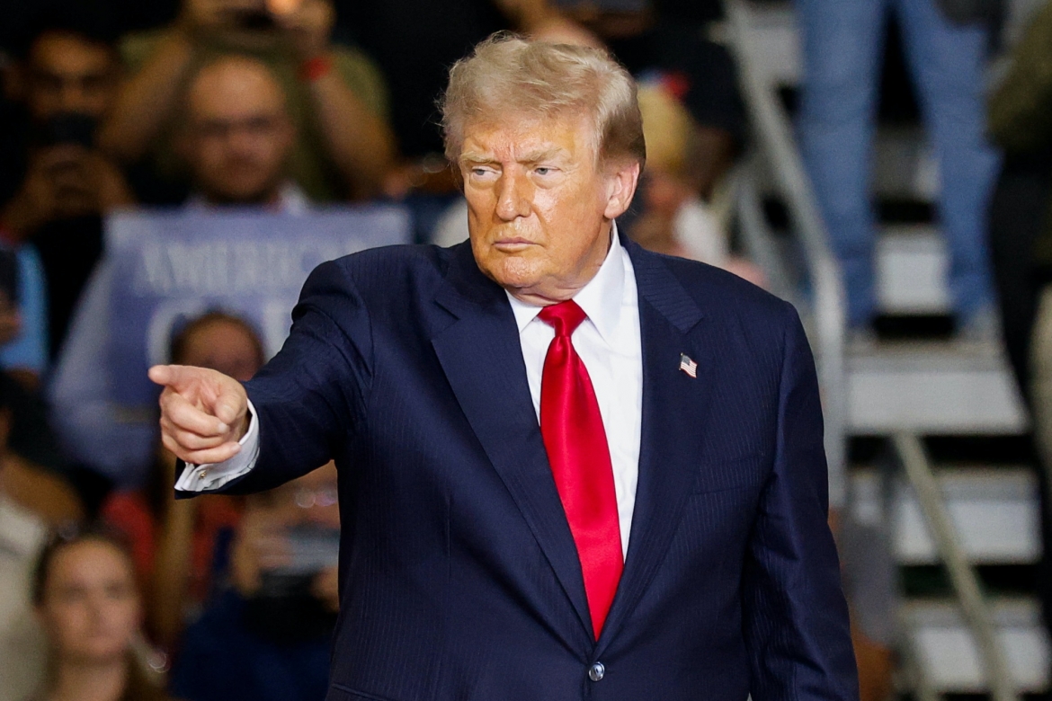 Tổng thống Mỹ Donald Trump. 