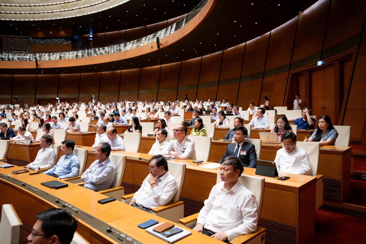 Các đại biểu dự hội nghị. ​Ảnh media Quốc hội 