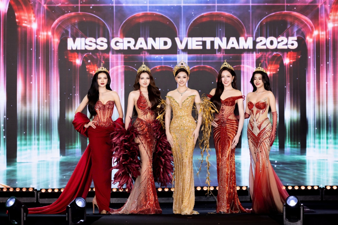 Top 5 Miss Grand Vietnam 2025