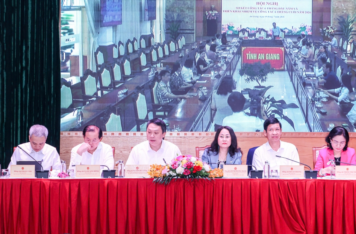 Hội nghị sơ kết công tác 6 tháng đầu năm và triển khai nhiệm vụ trọng tâm các tháng cuối năm 2026 của Bộ VHTTDL