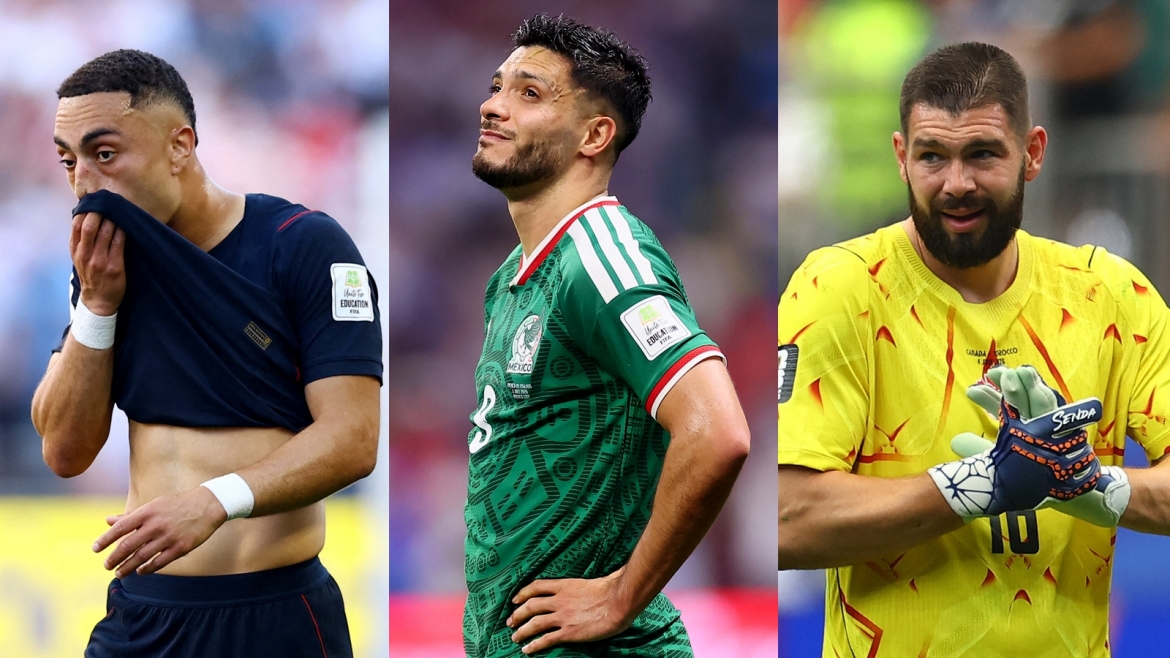 3 đội đồng chủ nhà Mỹ, Mexico và Canada đều dừng bước sau vòng 16 đội World Cup 2026. (Ảnh: Reuters)