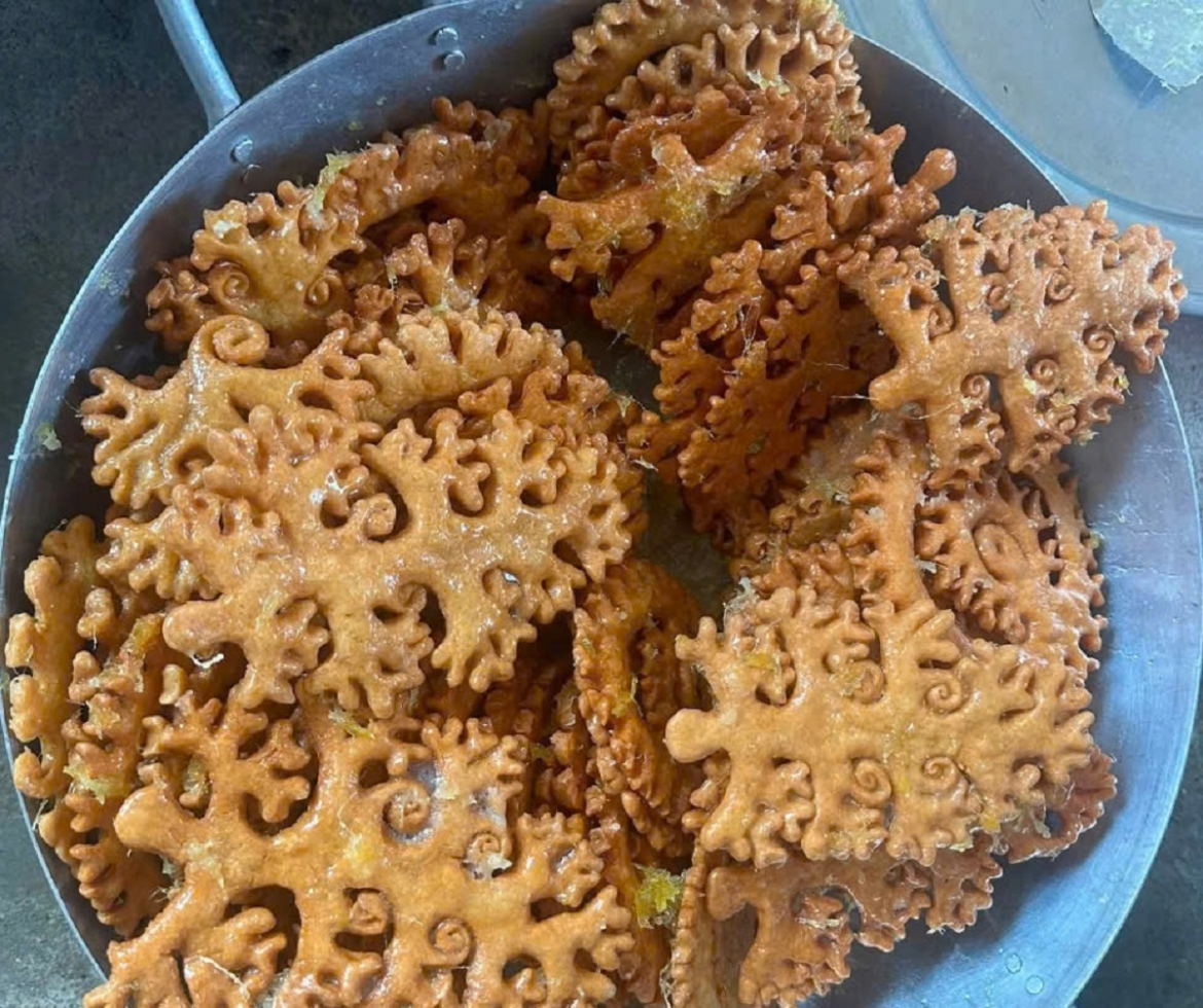 Bánh gừng thành phẩm. Ảnh: BTC