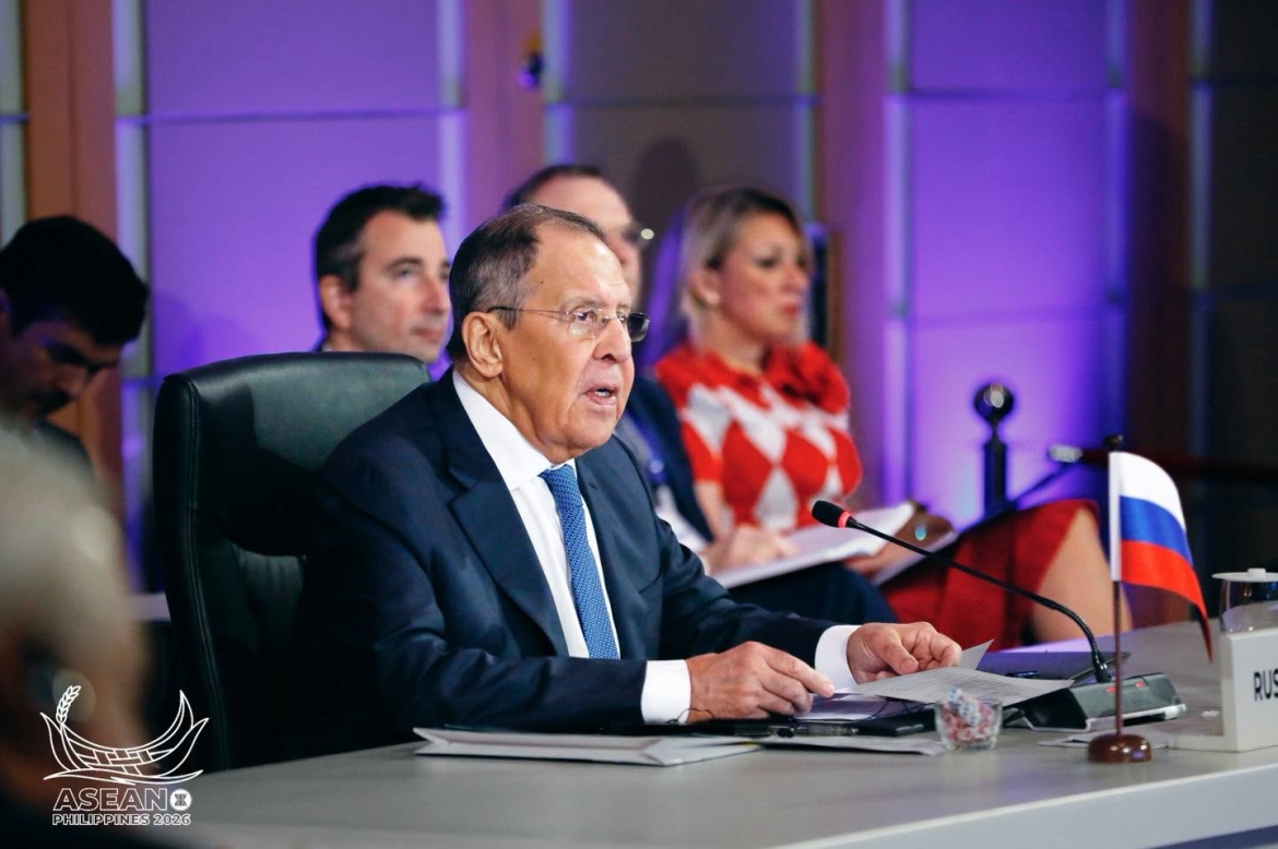 Ngoại trưởng Nga Sergei Lavrov tham dự Hội nghị Bộ trưởng Ngoại giao ASEAN tại Manila. Nguồn: BTC ASEAN