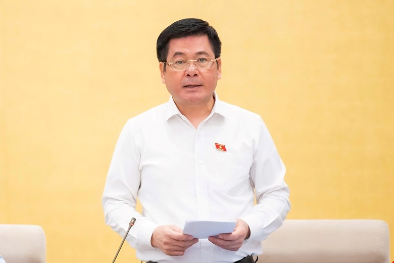 Phó Chủ tịch Quốc hội Nguyễn Hồng Diên phát biểu tại phiên họp