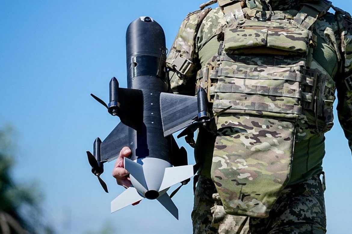 UAV đánh chặn ZIRKA (Ngôi Sao) do công ty NOCTIS của Ukraine sản xuất (Nguồn: X)
