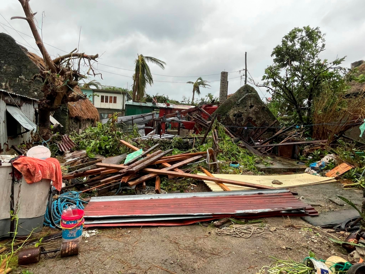 Philippines thường xuyên đối mặt với các cơn bão gây nhiều thiệt hại. Ảnh: Reuters