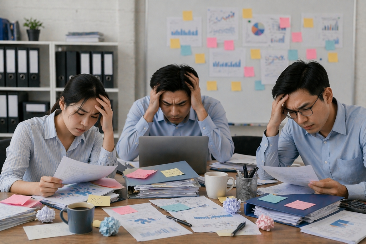Môi giới quản lý dữ liệu thủ công nhanh chóng bộc lộ hạn chế khi đội ngũ mở rộng (Ảnh minh hoạ)