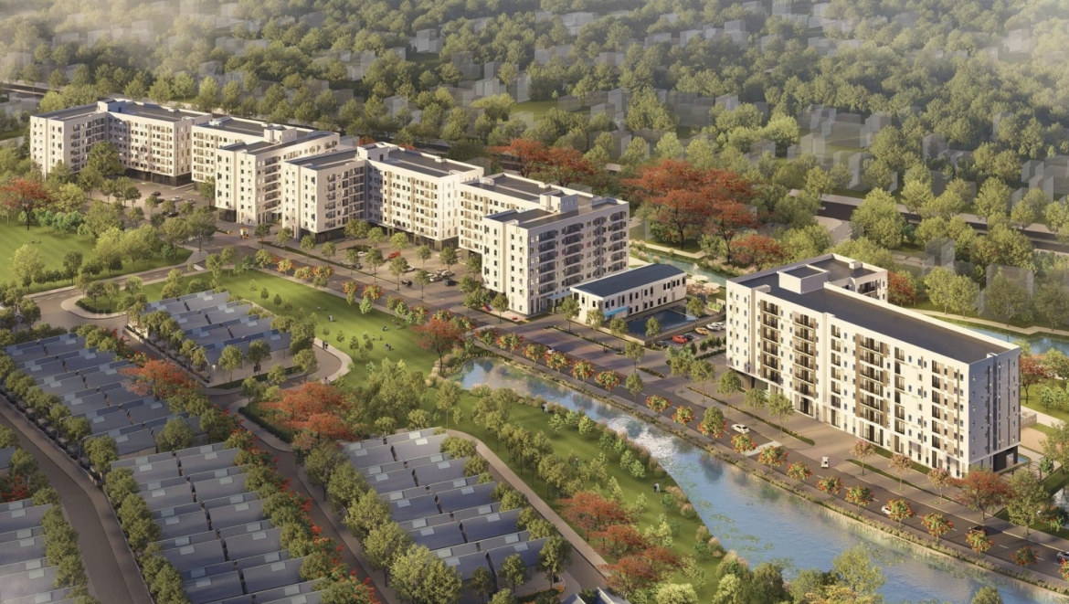 Phối cảnh dự án nhà ở xã hội Long Thành Riverside