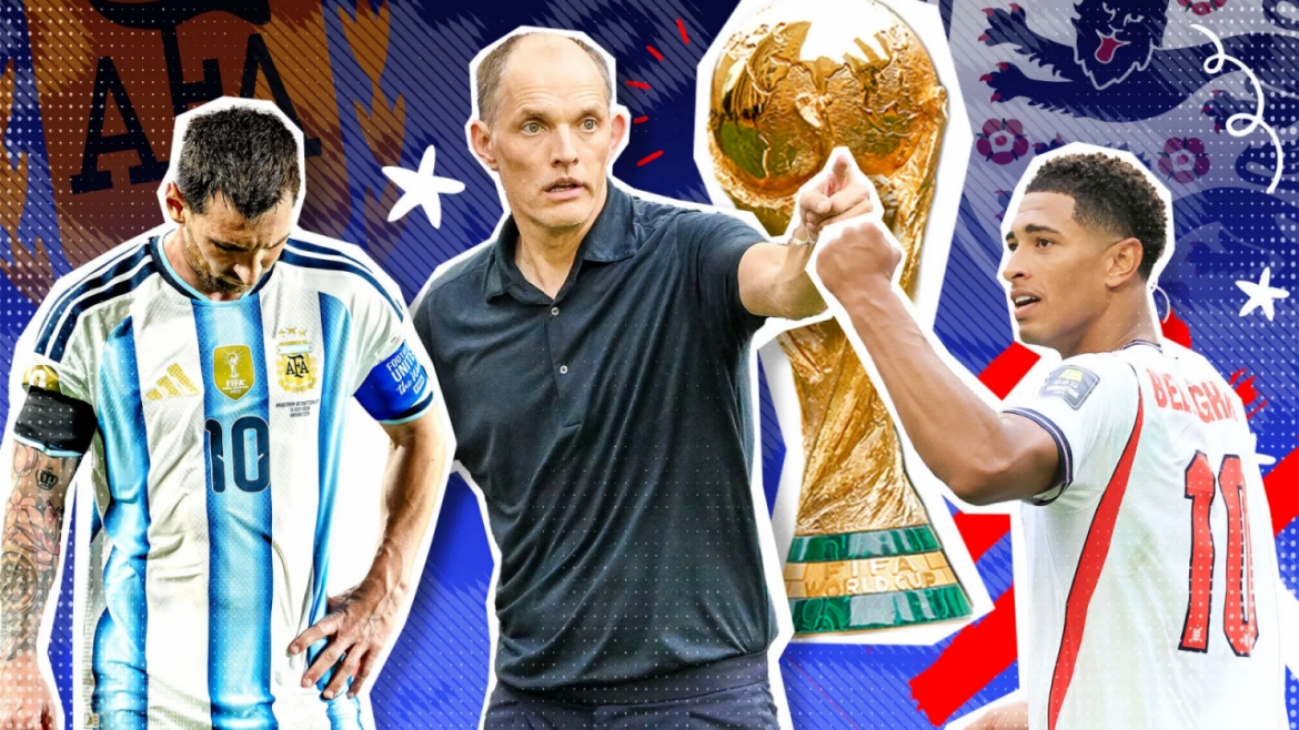 Trận bán kết World Cup 2026 giữa Anh vs Argentina diễn ra lúc 02h00 ngày 16/7. (Ảnh: The Sun)